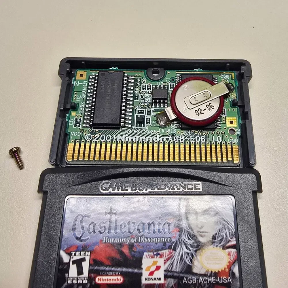 Castlevania Harmony of Dissonance Cartridge Game Boy Advance GBA Authentic
